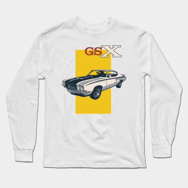 Buick GSX Long Sleeve T-Shirt by Joshessel